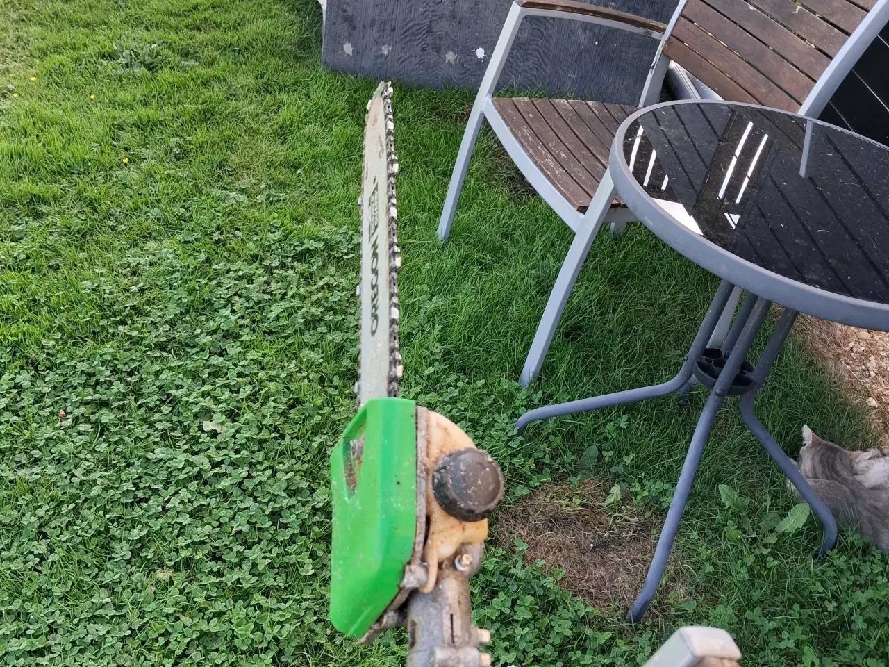 Billede 2 - Tangsav fået nyt bezin slange 700 kr.