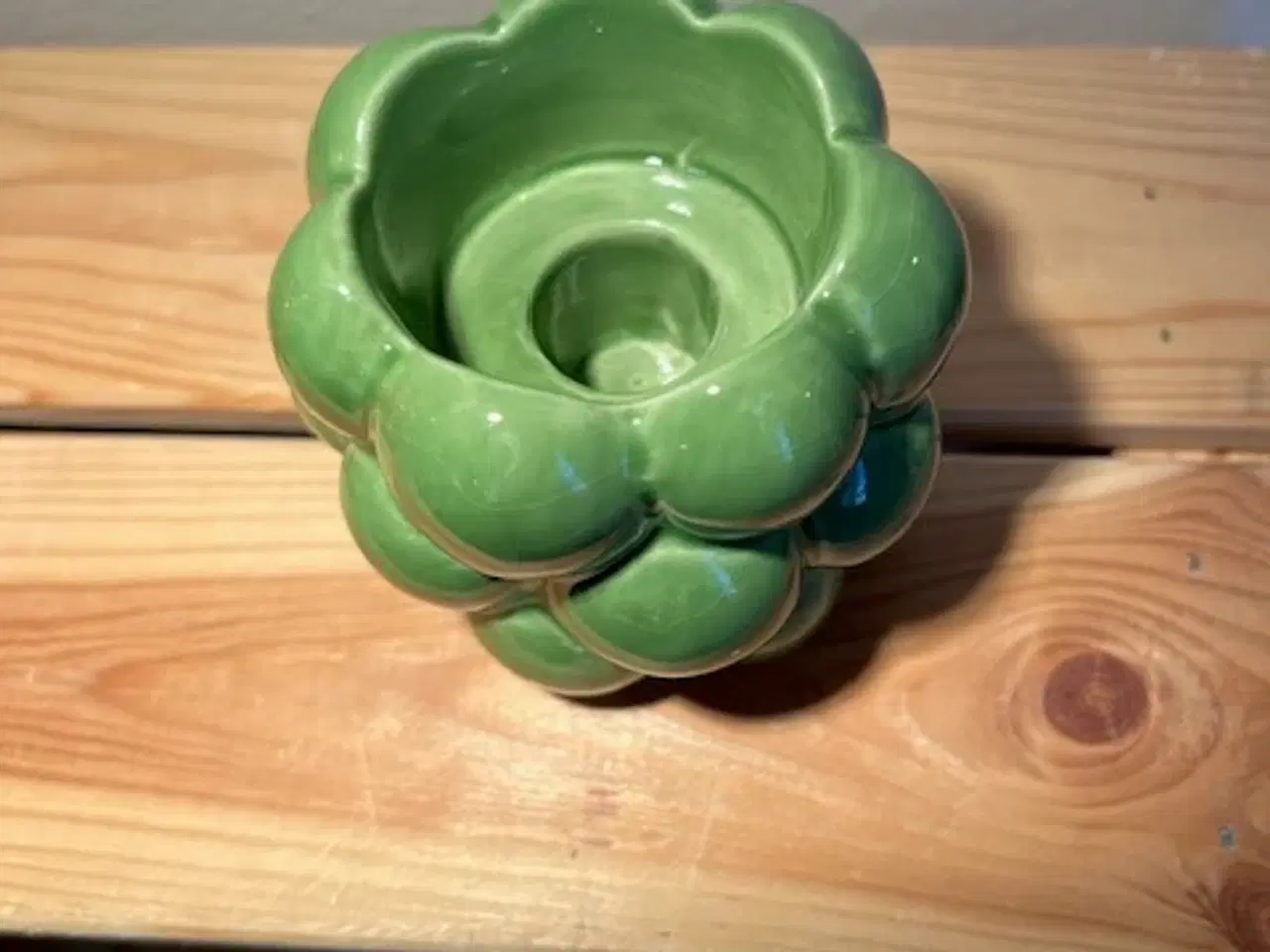 Billede 9 - Charmerende keramik: "Kramme"-sæt & grøn bobbel-st