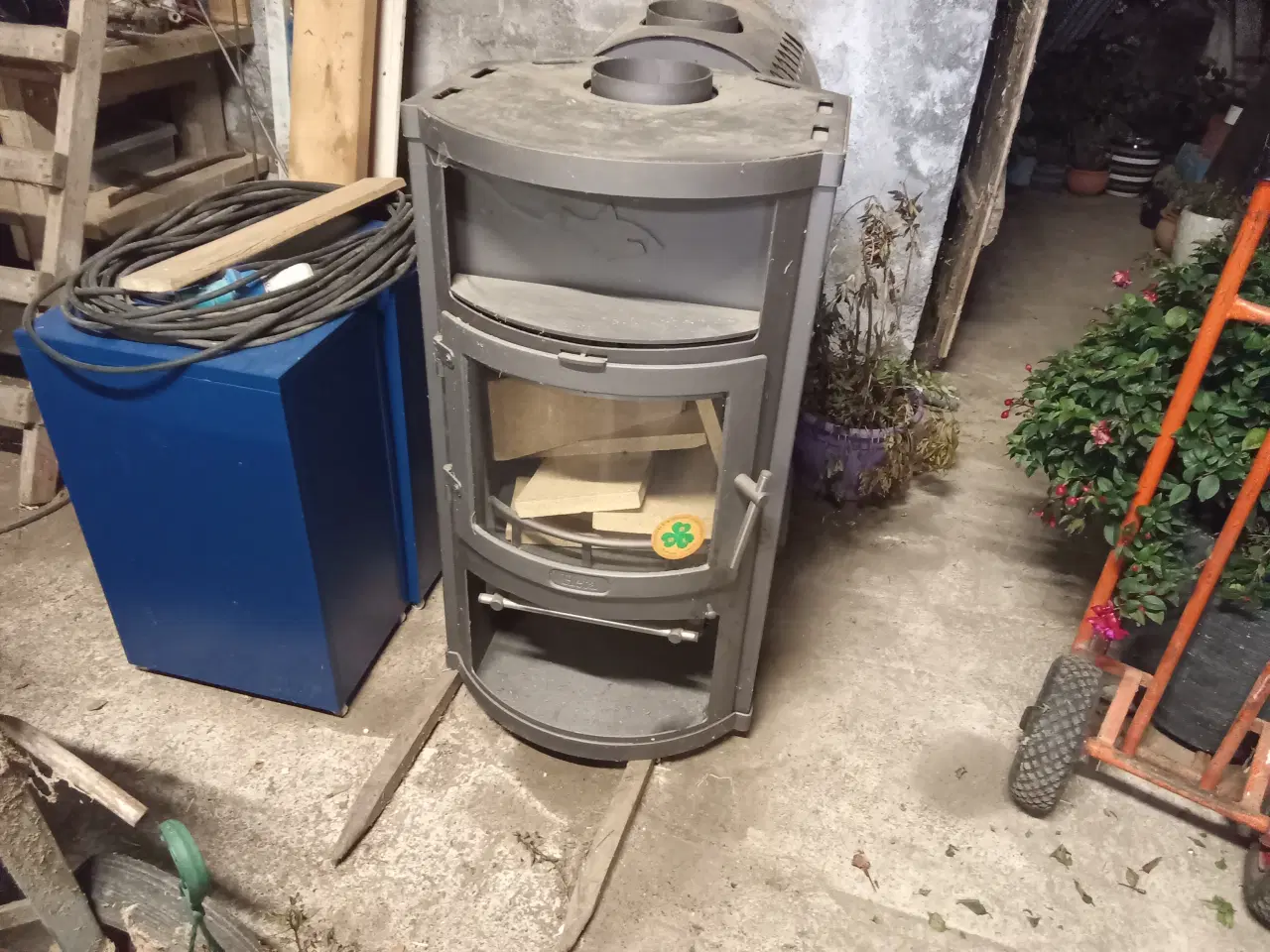 Billede 4 - Brændeovn med gris