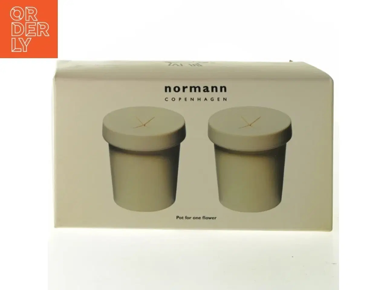 Billede 1 - Pot for one flower fra Normann (str. 16 x 9 cm)