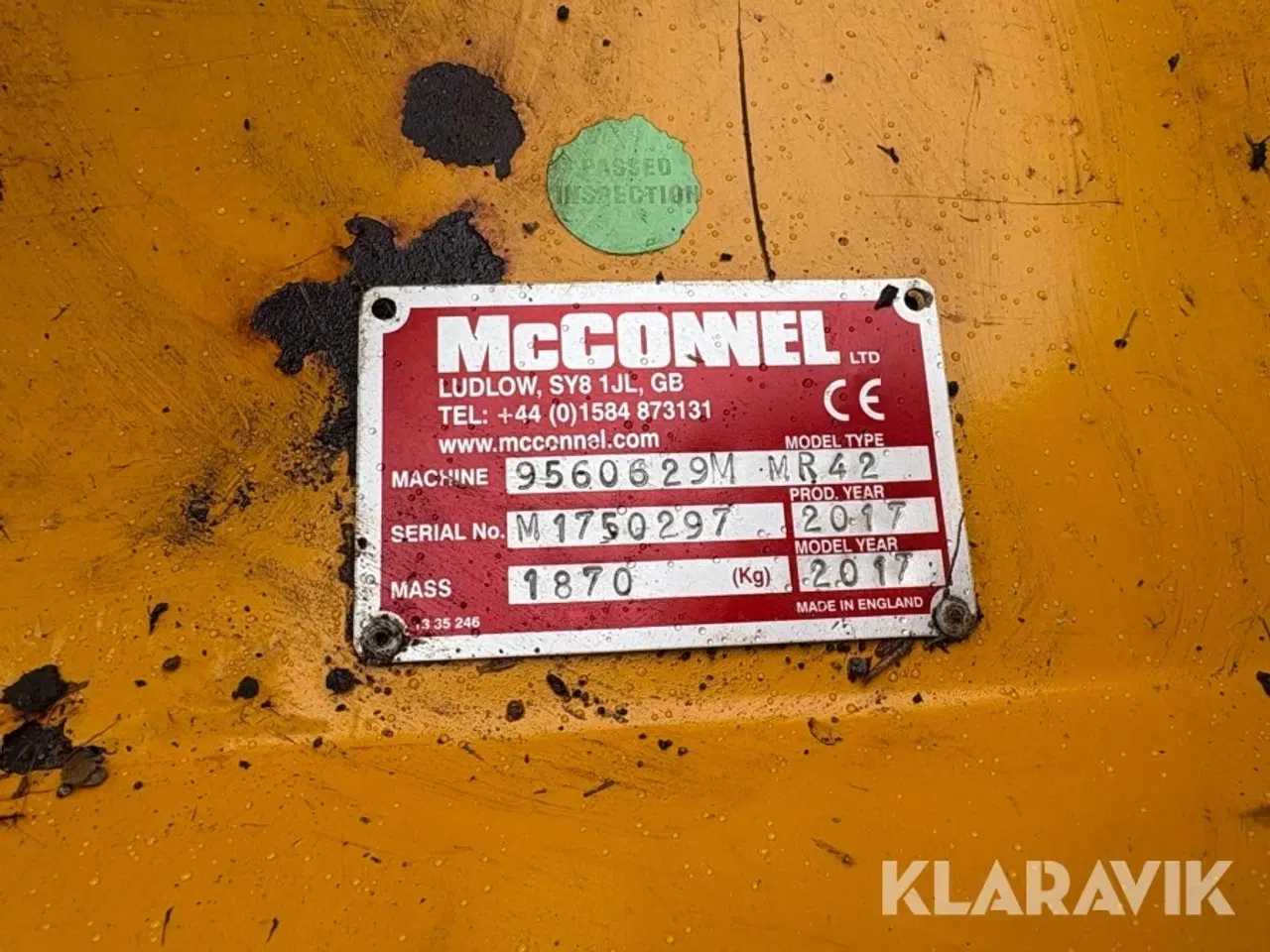 Billede 4 - Rotorklipper Mcconnel SR420