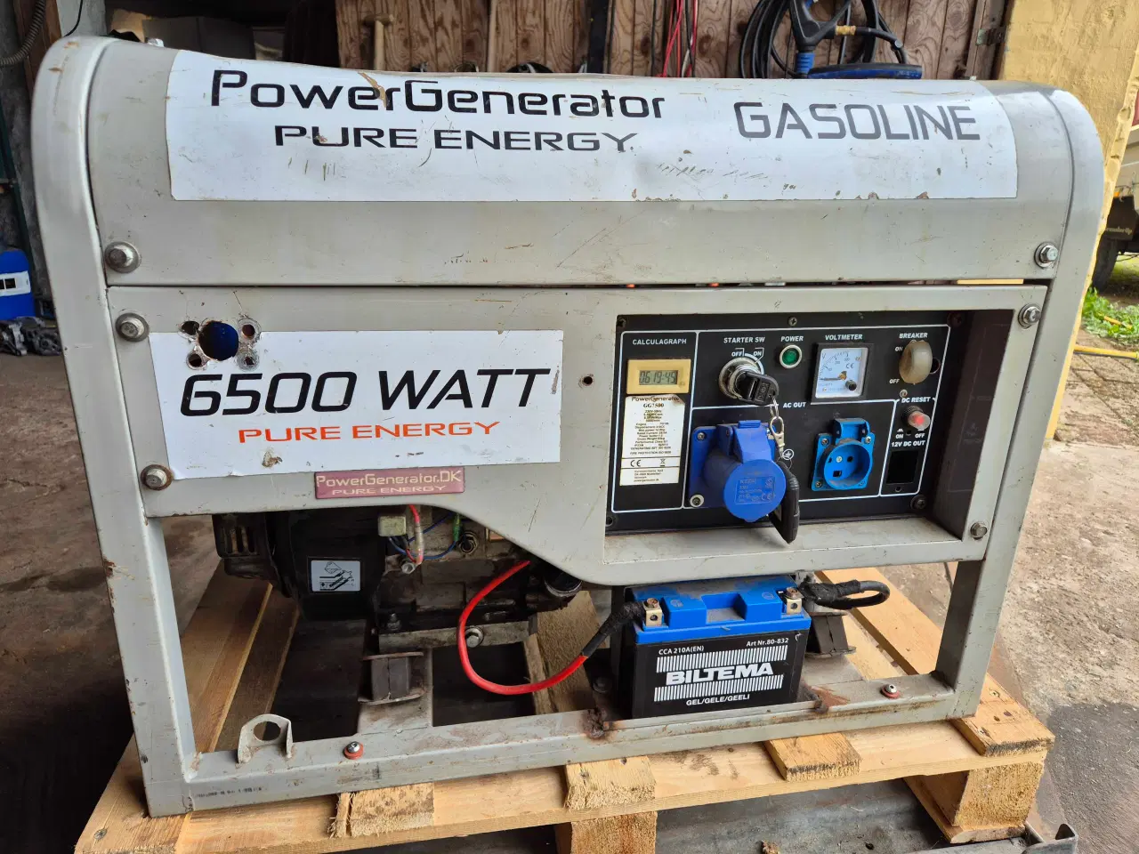 Billede 1 - Generator 6500 watt 