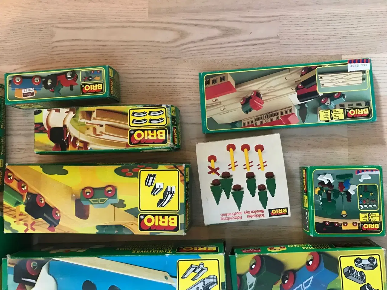 Billede 3 - Stor samling vintage BRIO i org. æsker 