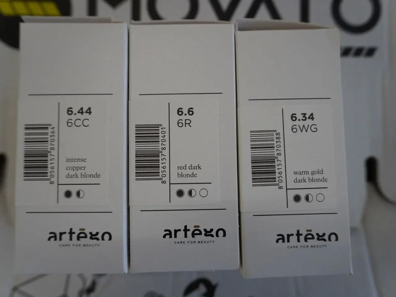 Billede 2 - Kasse med hårfarve, Artego BeautyFusion 100ml
