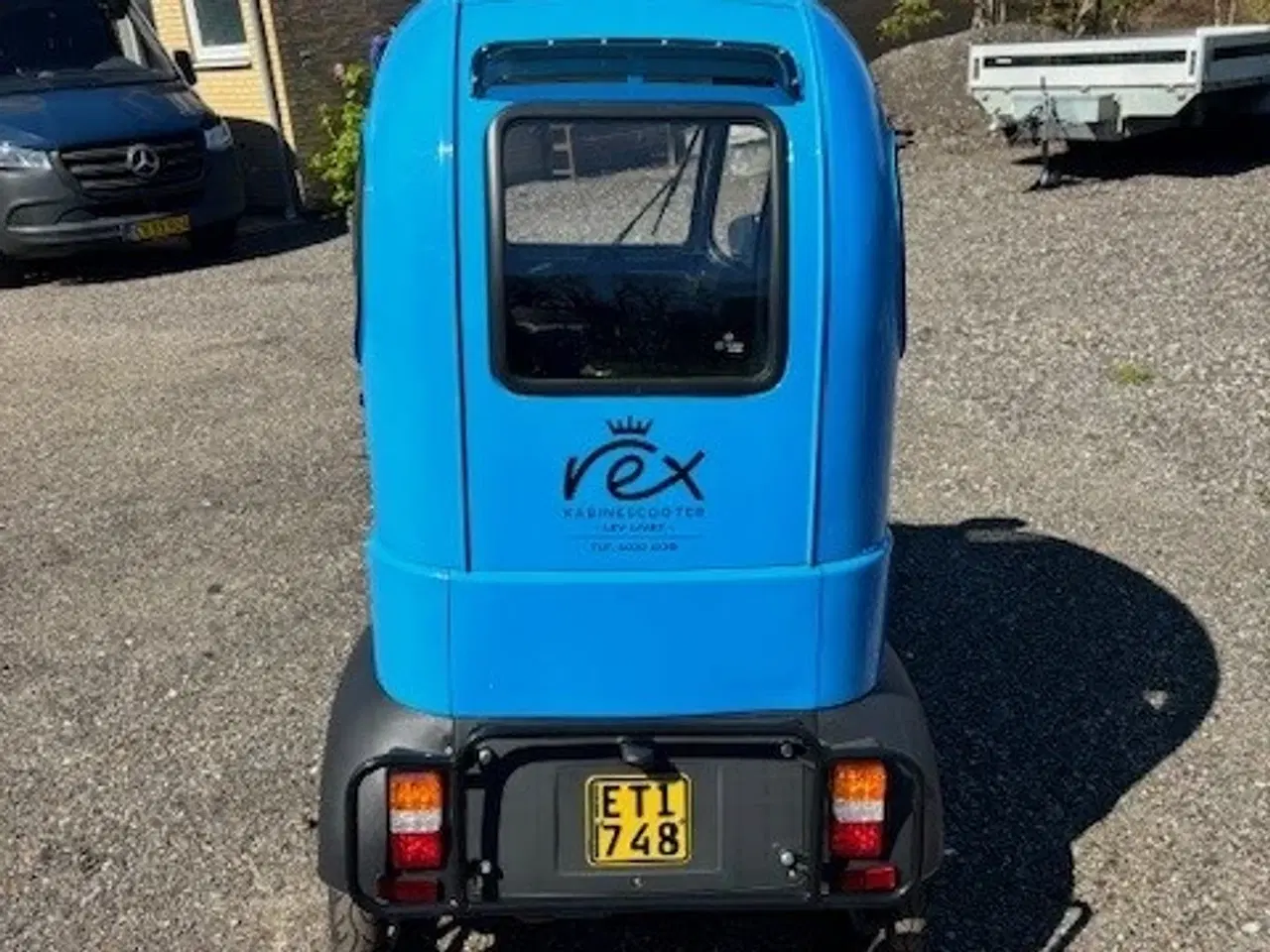 Billede 3 - Kabine scooter "Rex"