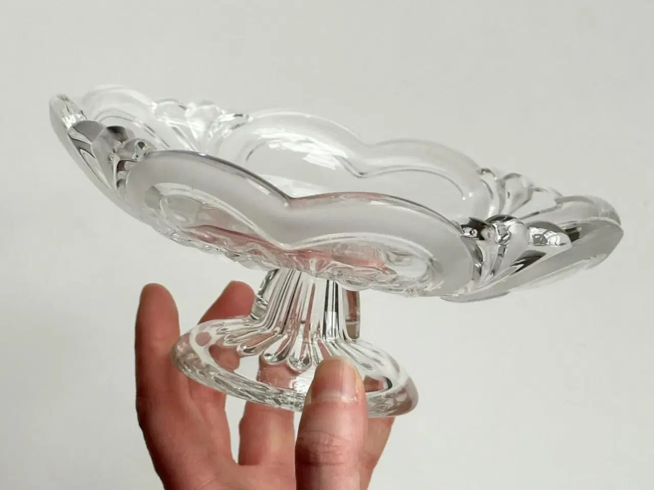 Billede 5 - Waltherglas, glasopsats, krystal m blomster