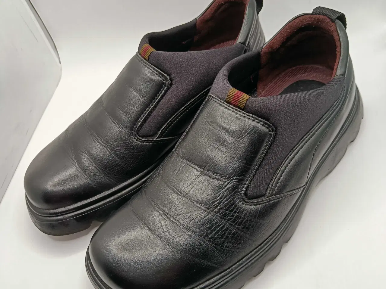 Billede 10 - Ecco sort læder sko 40.5str