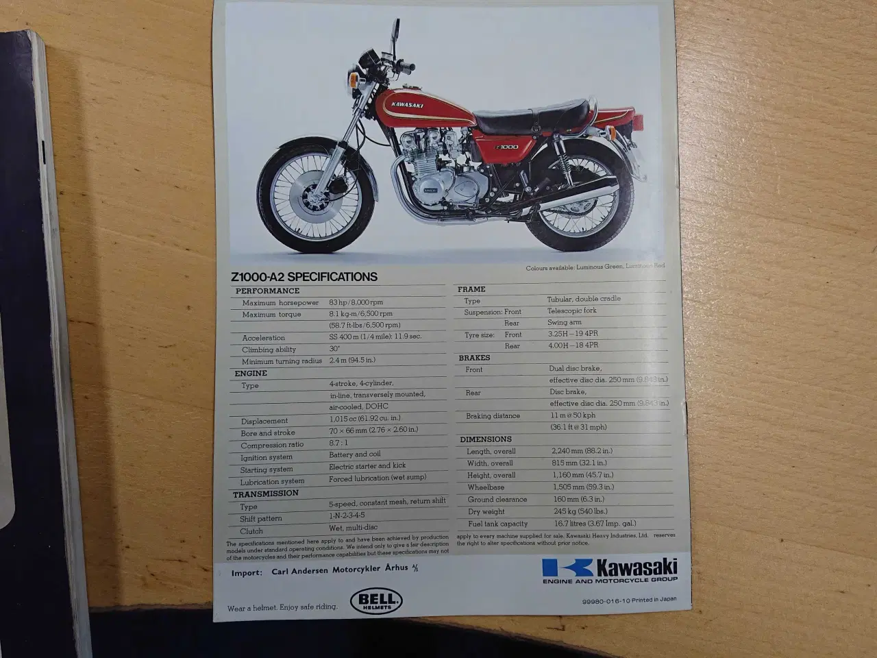 Billede 6 - Org, dansk Brochure+manual