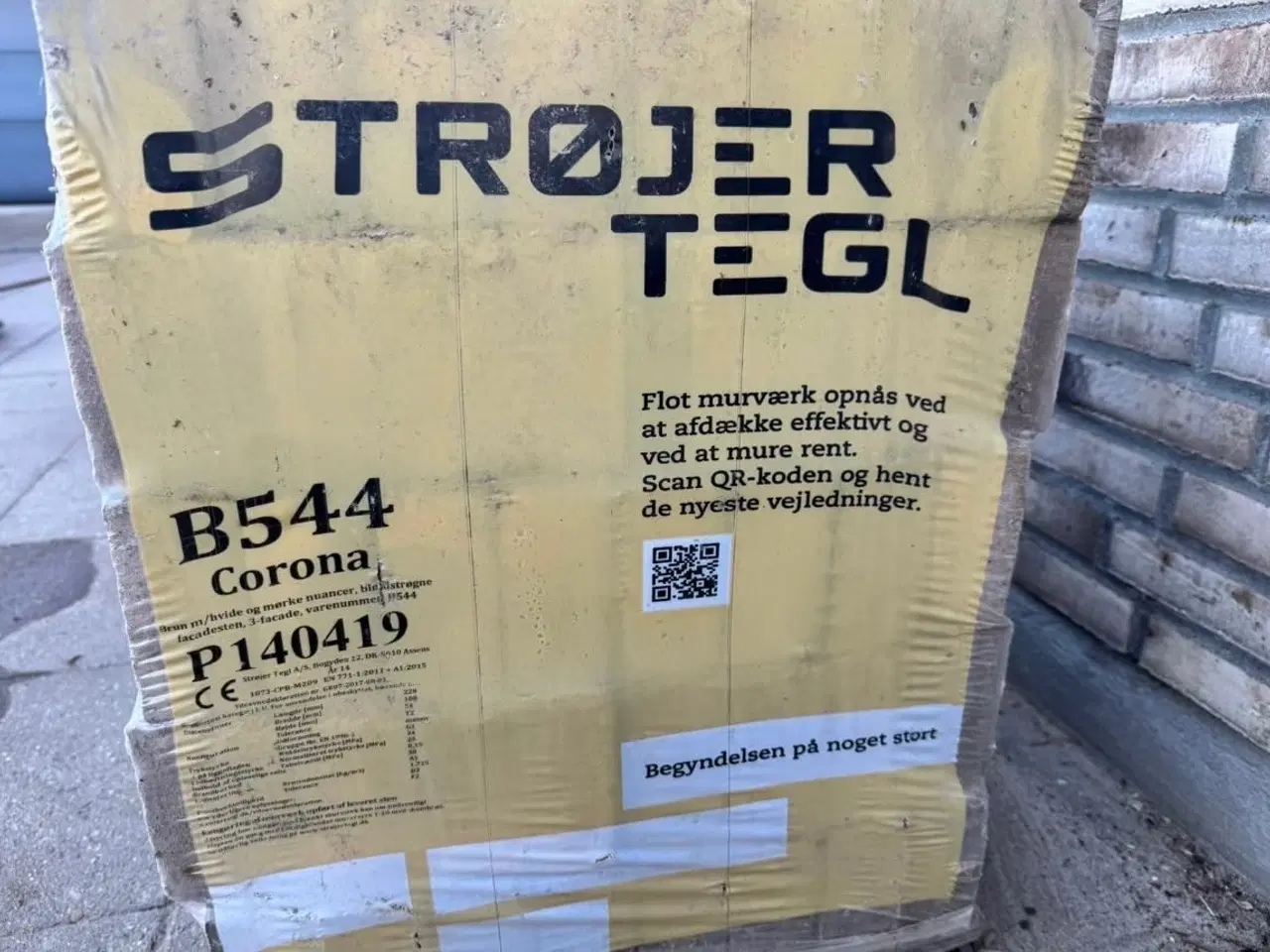Billede 1 - Strøjer Tegl B544 Corona mursten 