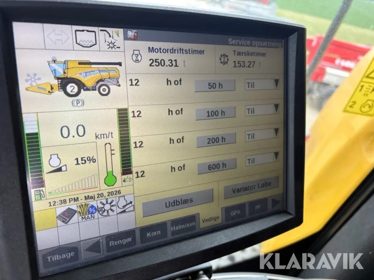 Billede 5 - Mejetærsker New Holland CX8.70 med New Holland skærebord