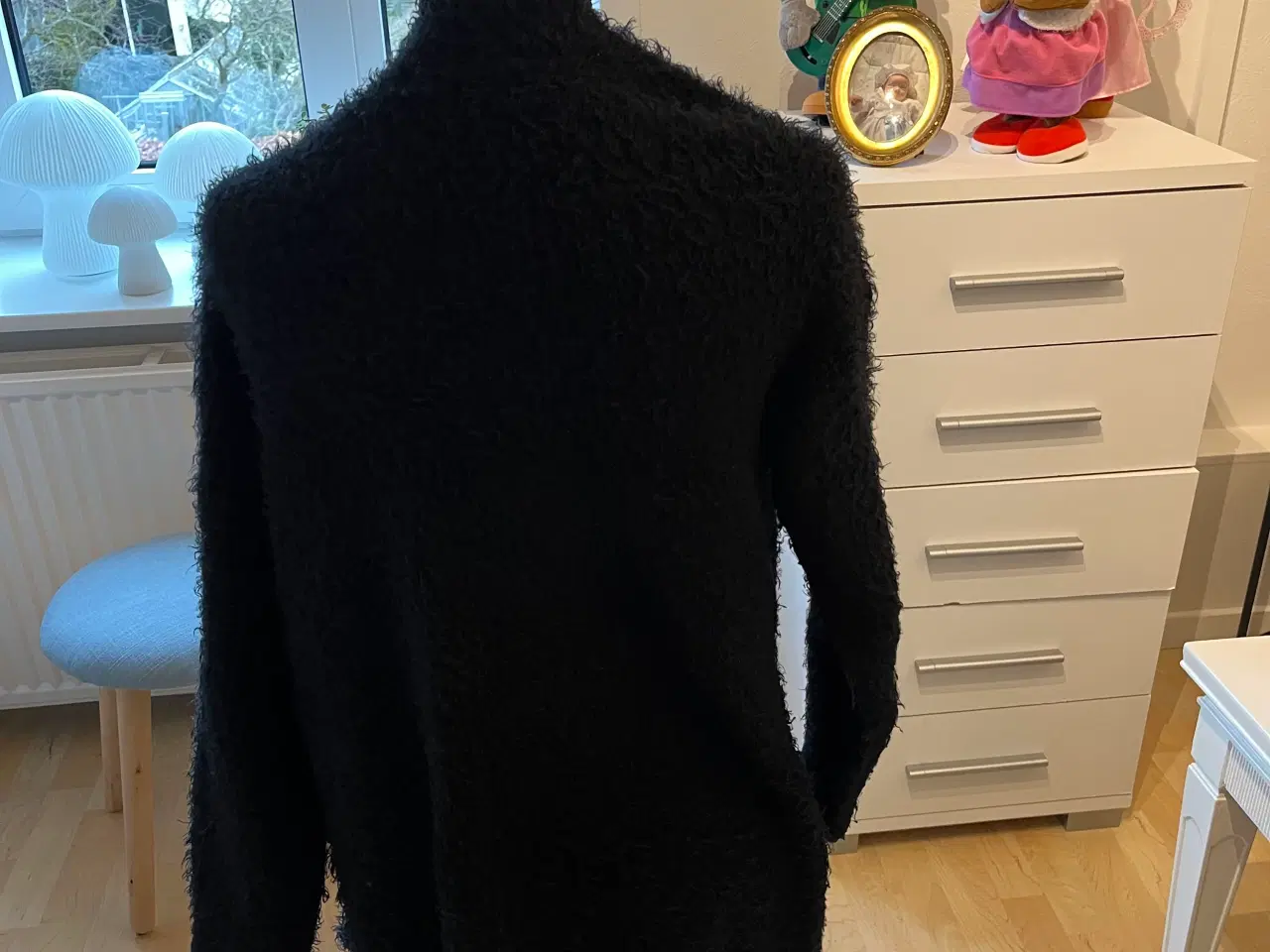 Billede 2 - Lang cardigan sort