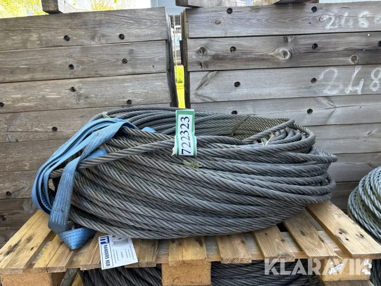 Billede 4 - Stålwire Randers reb 6x36 - 1 bundt af 249m, 20mm