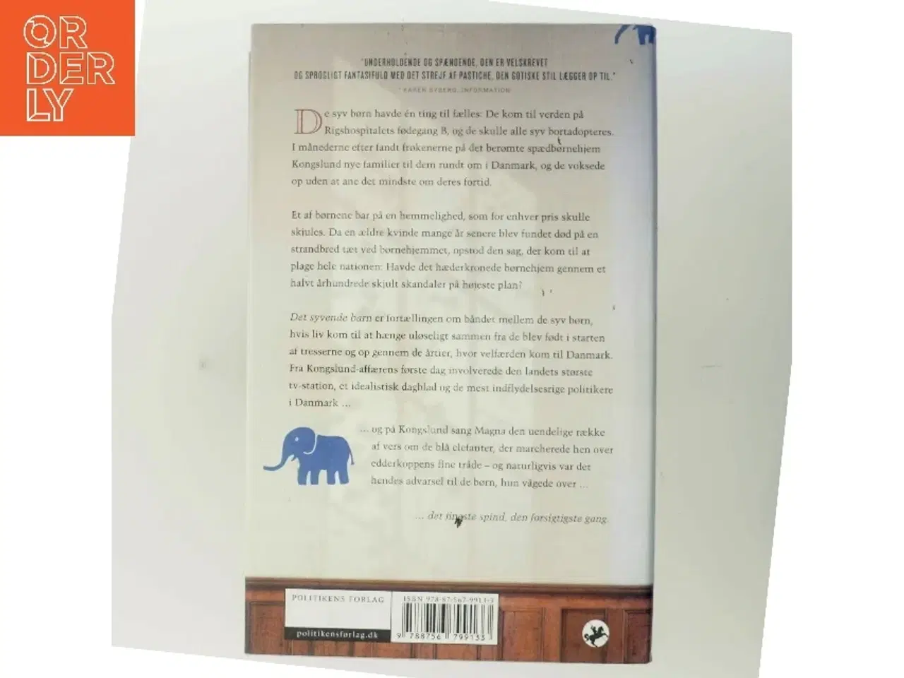 Billede 3 - Det syvende barn af Erik Valeur (Bog)