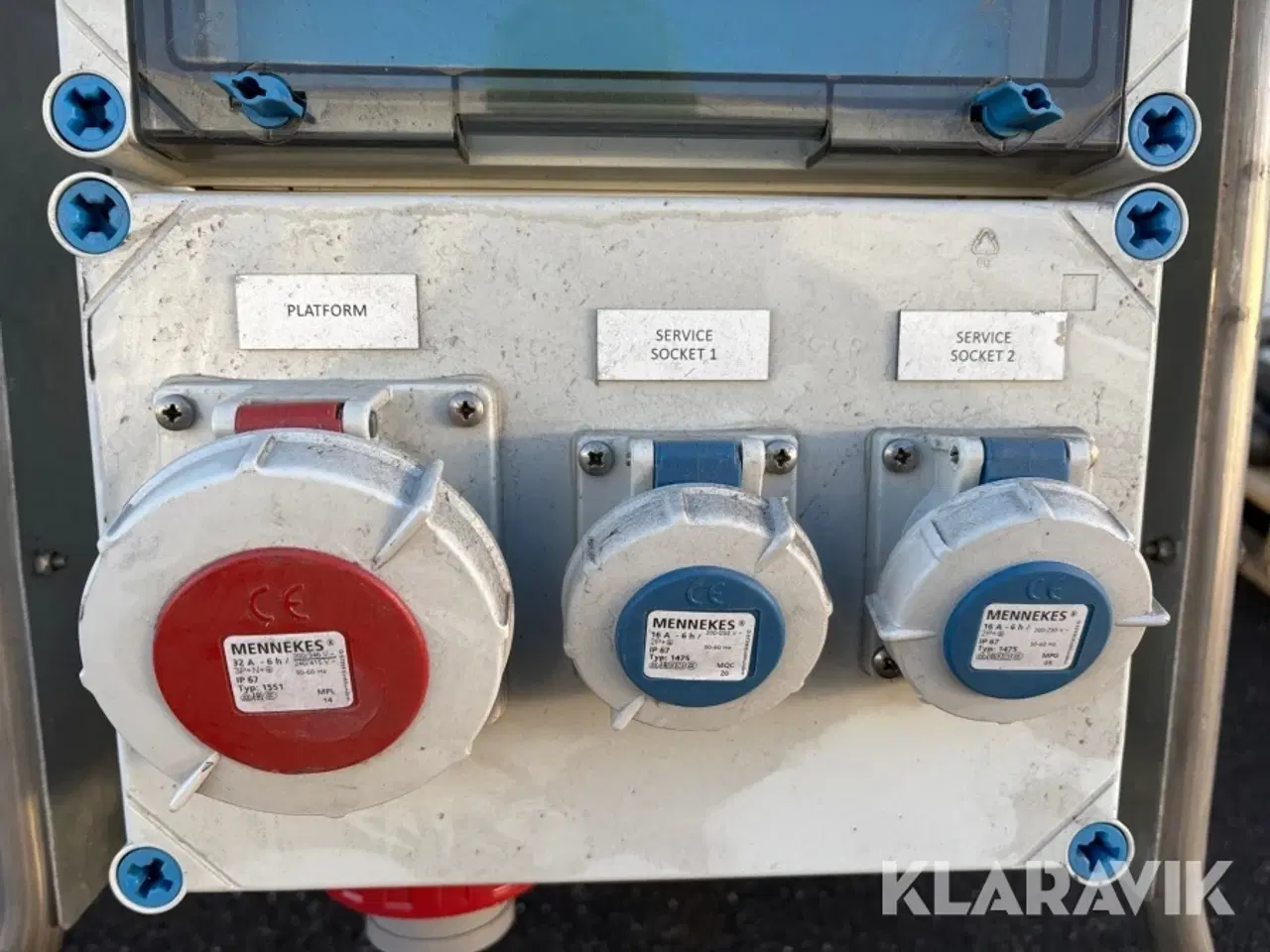 Billede 9 - Byggestrømstavler Caverion 2 stk