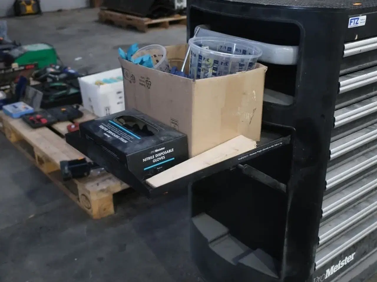 Billede 2 - Værktøjsvogn PROMEISTER med indhold
