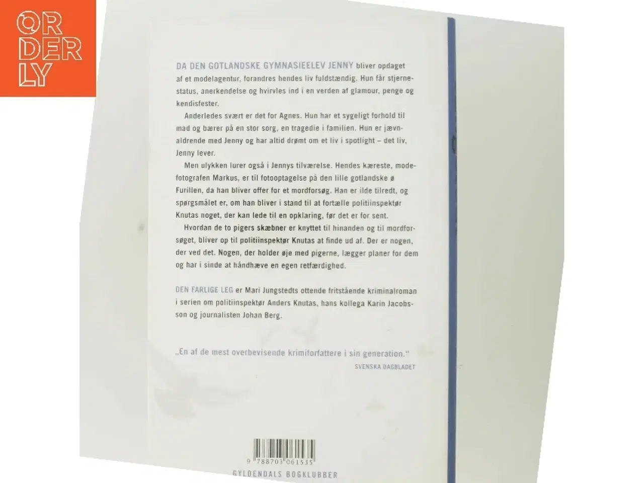 Billede 3 - Den farlige leg : kriminalroman af Mari Jungstedt (Bog)