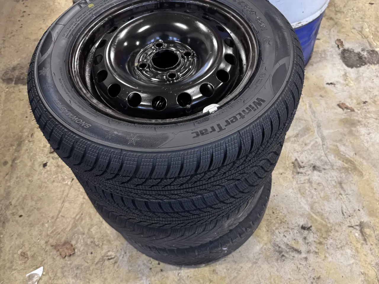Billede 2 - 4x100 vinterhjul 2 nye dæk