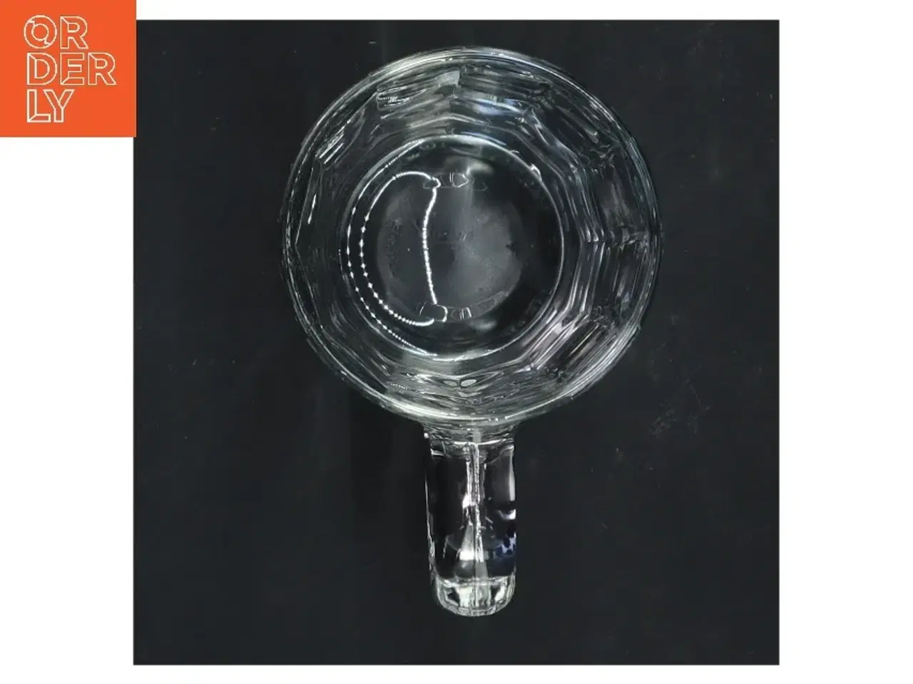 Billede 2 - Højt krus med hank, oplagt som vase eller til øl  (str. 15x6,5 cm)