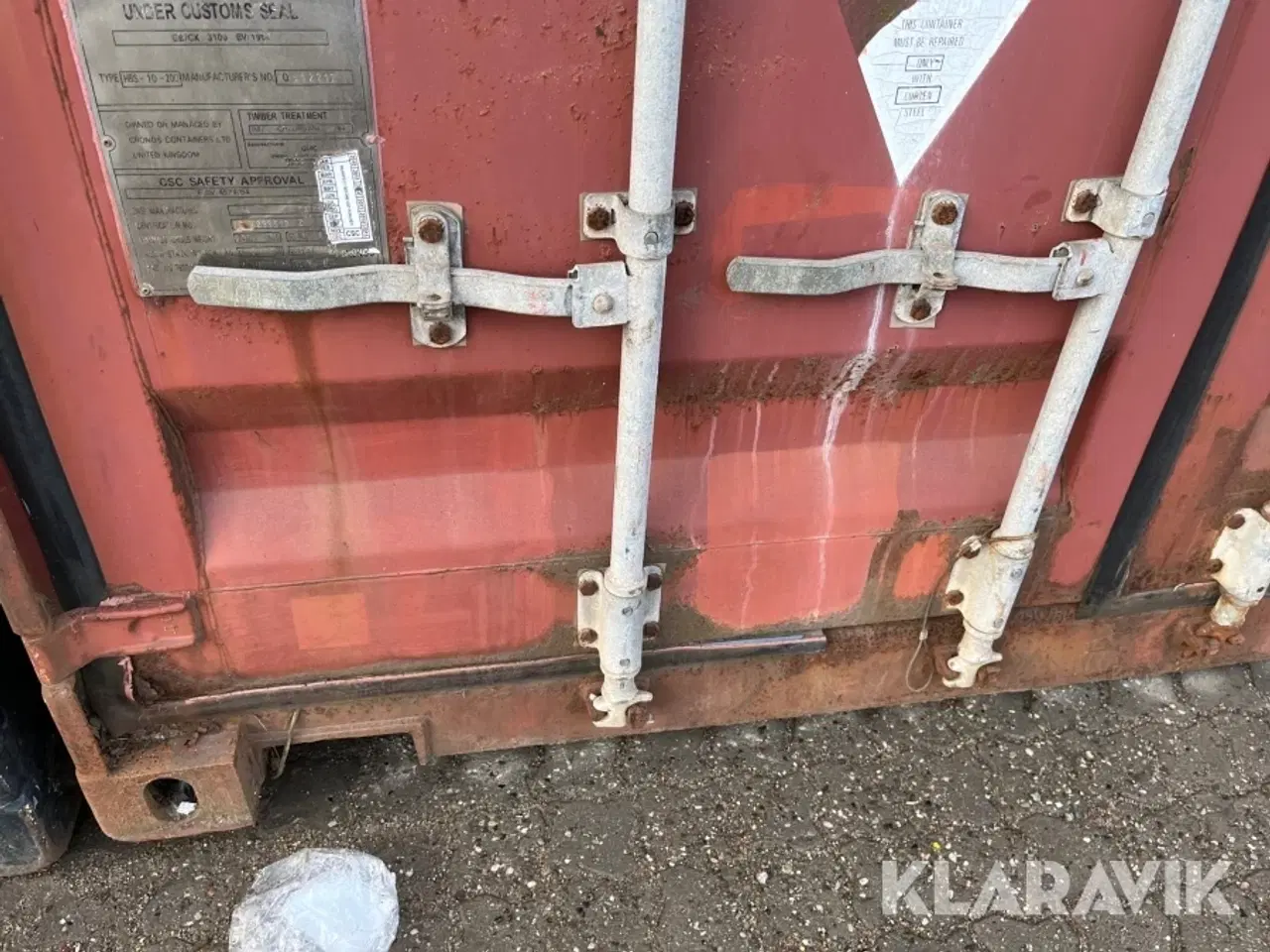 Billede 5 - Container GB/CX HBS-10-200 20 fod