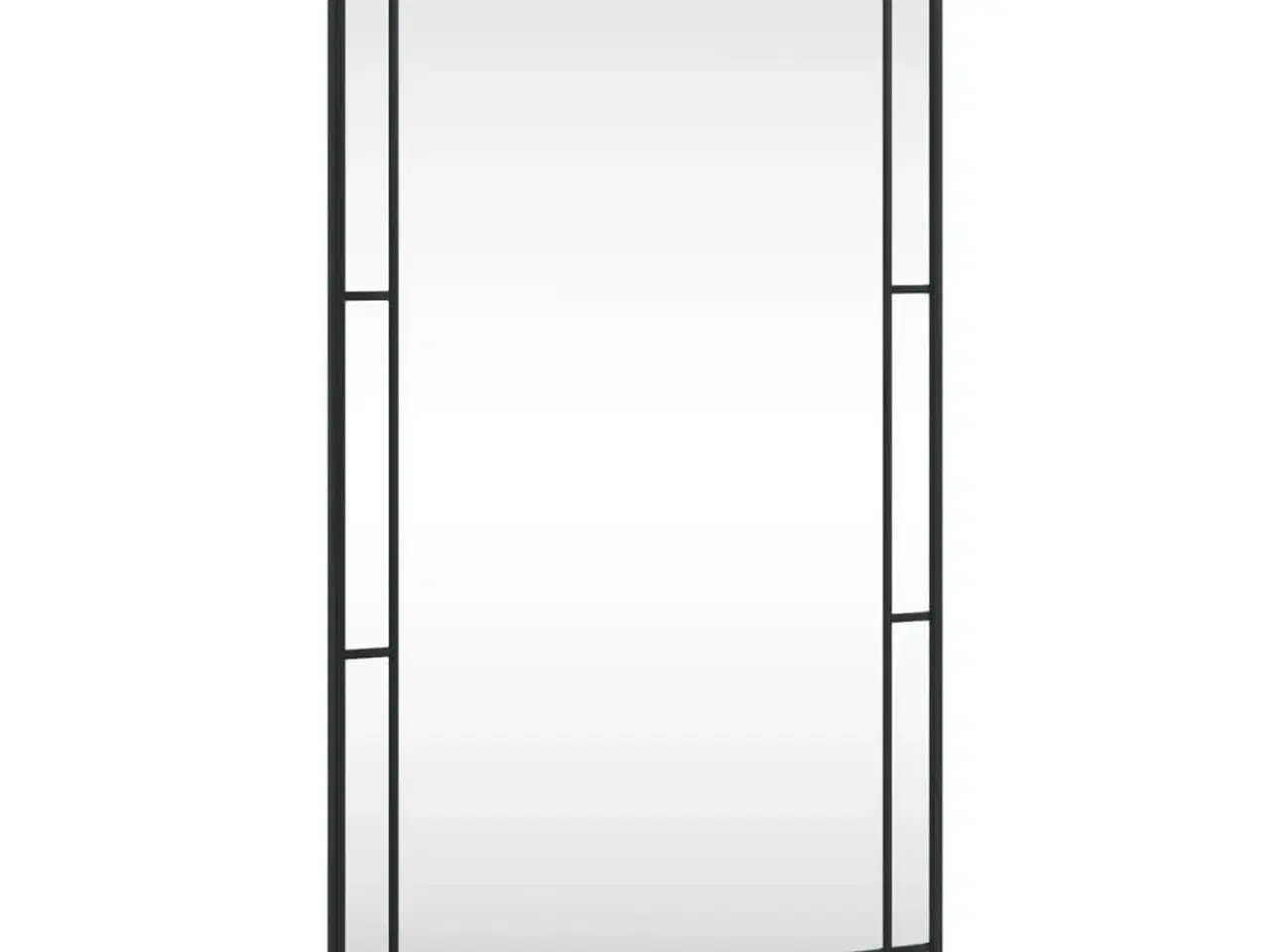 Billede 2 - Vægspejl 60x100 cm rektangulært jern sort