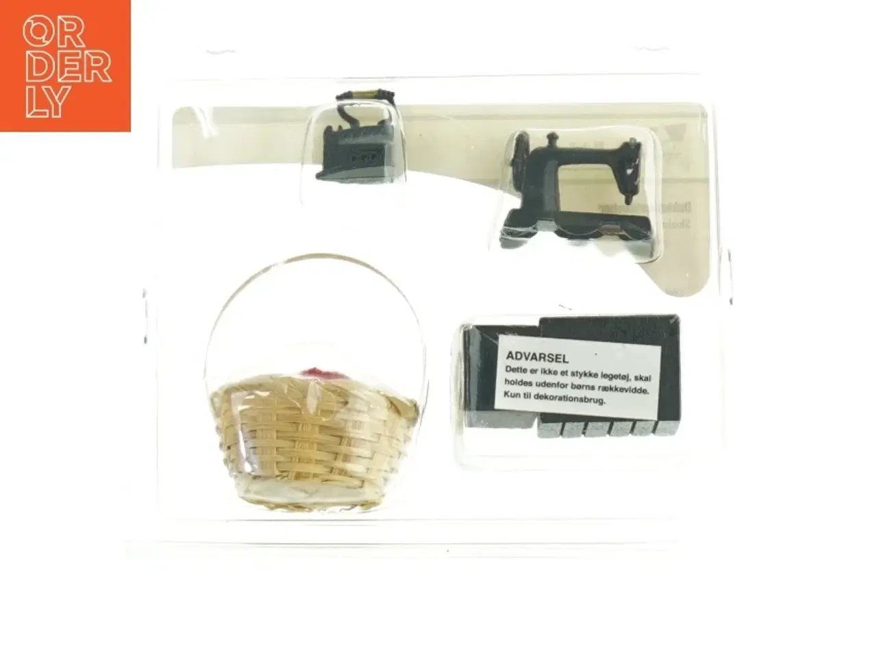 Billede 1 - Dukkehus tilbehørssæt fra Doll House (str. 5x6 cm)