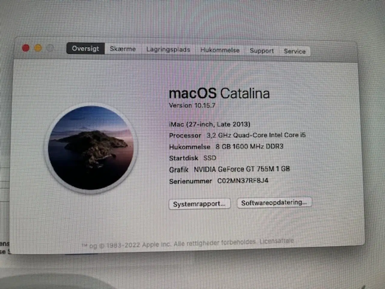 Billede 3 - iMac 27" 3,2 GHz Quad-Core intel Core i5