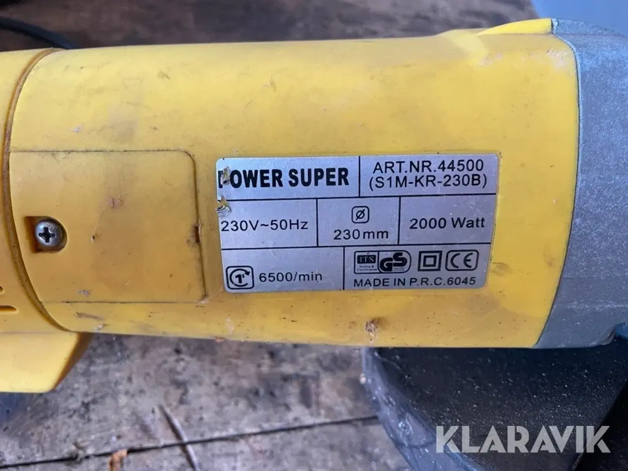 Billede 3 - Vinkelsliber Power Super