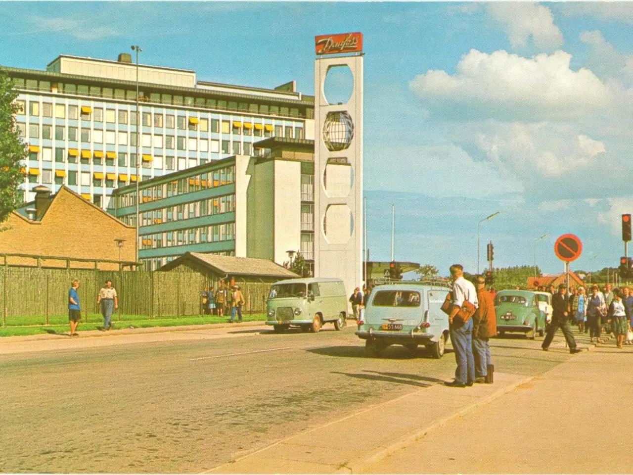 Billede 1 - Danfoss ved Havnbjerg, ca. 1960