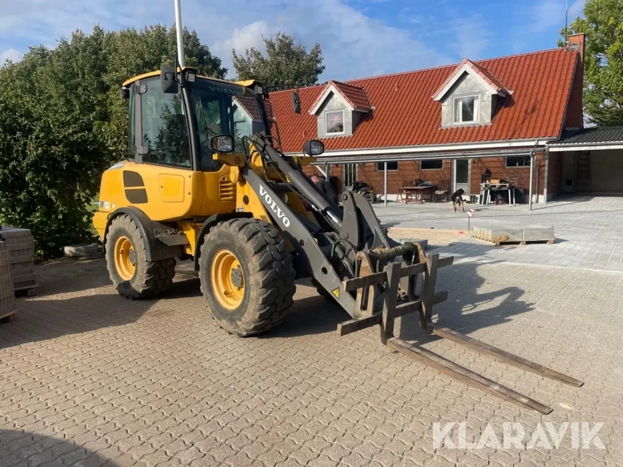 Billede 3 - Hjullæsser Volvo L25F med tilbehør