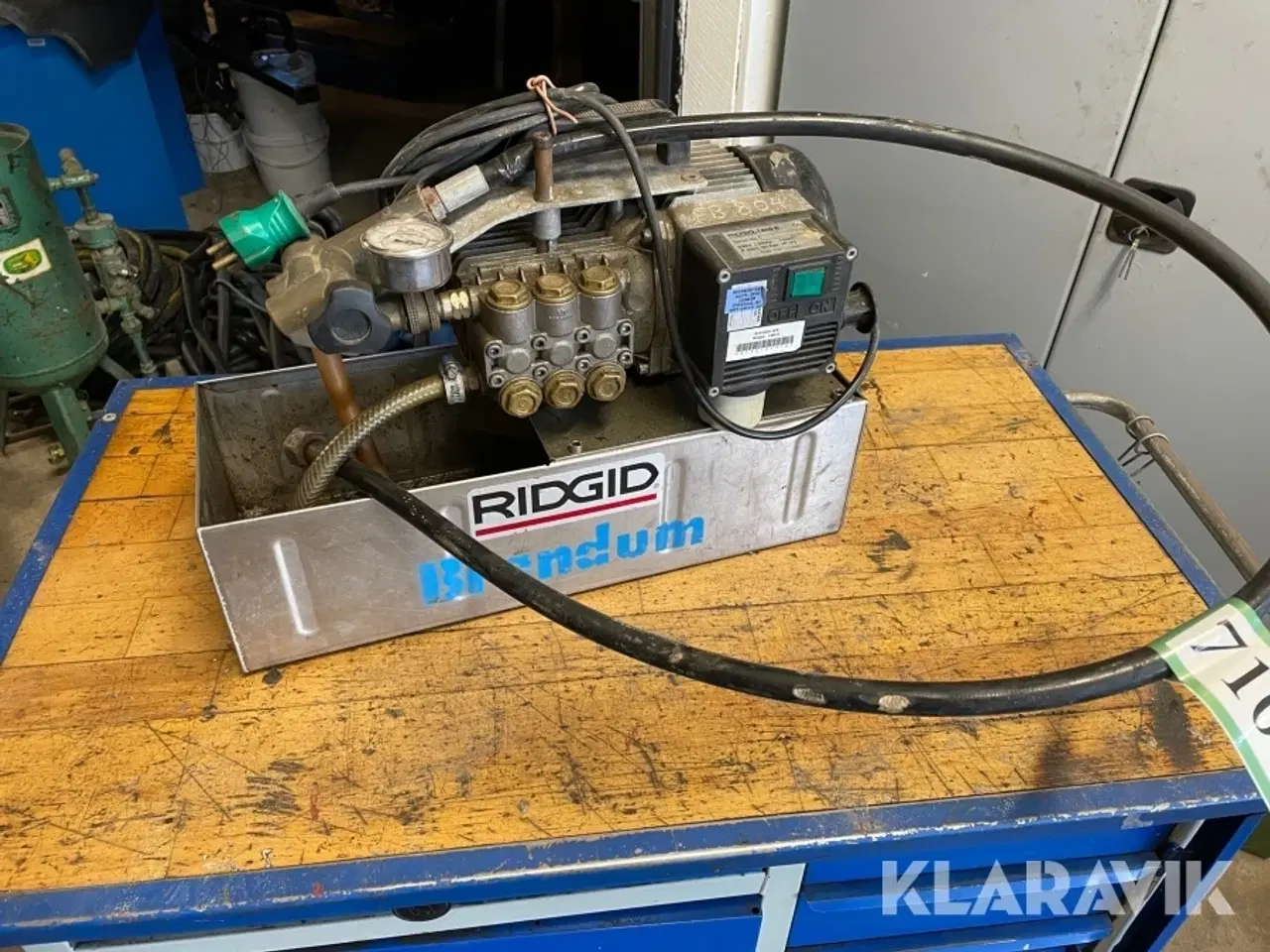 Billede 1 - Ridgid 1460-E trykprøvningspumpe RIDGID