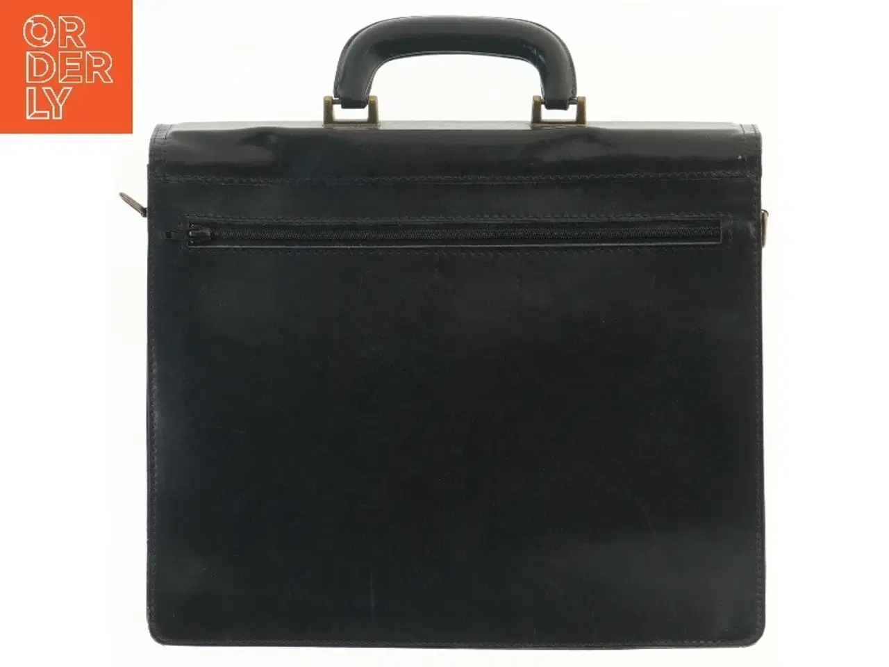 Billede 2 - Sort dokumenttaske (str. 36x31 cm)