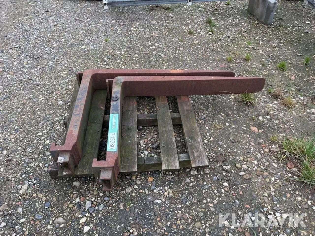 Billede 2 - Pallegafler - 2 styk