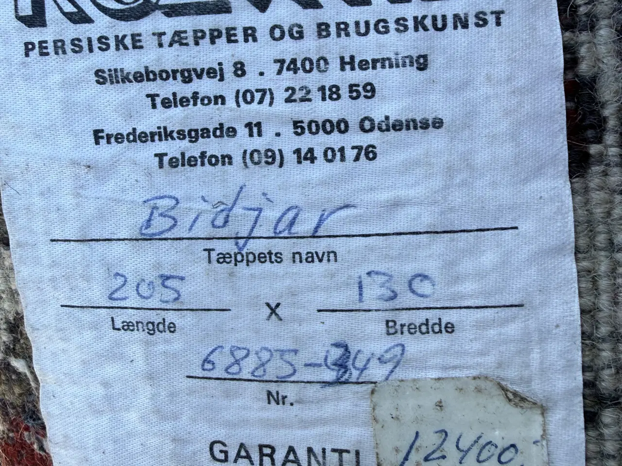 Billede 2 - Ægte tæppe 