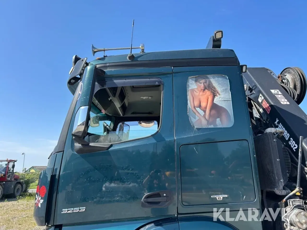 Billede 9 - Lastbil med wirehejs og kran Mercedes Arocs 8x4