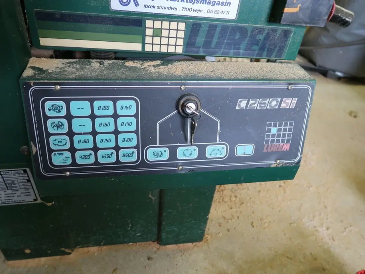 Billede 6 - Formatsav LUREM C 260 Si