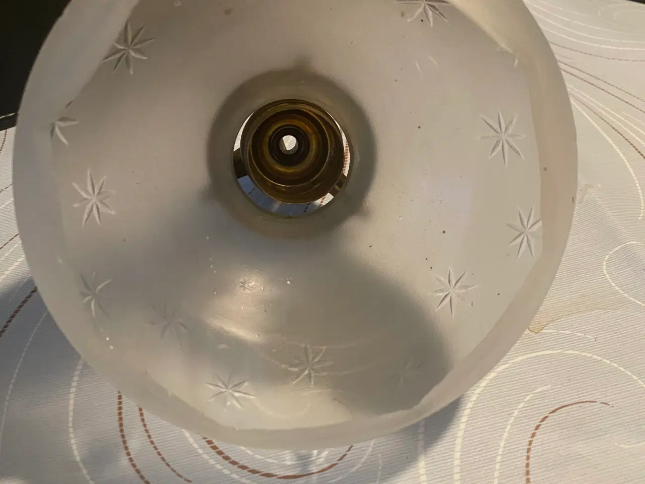 Billede 1 - Gammel glas Pendel