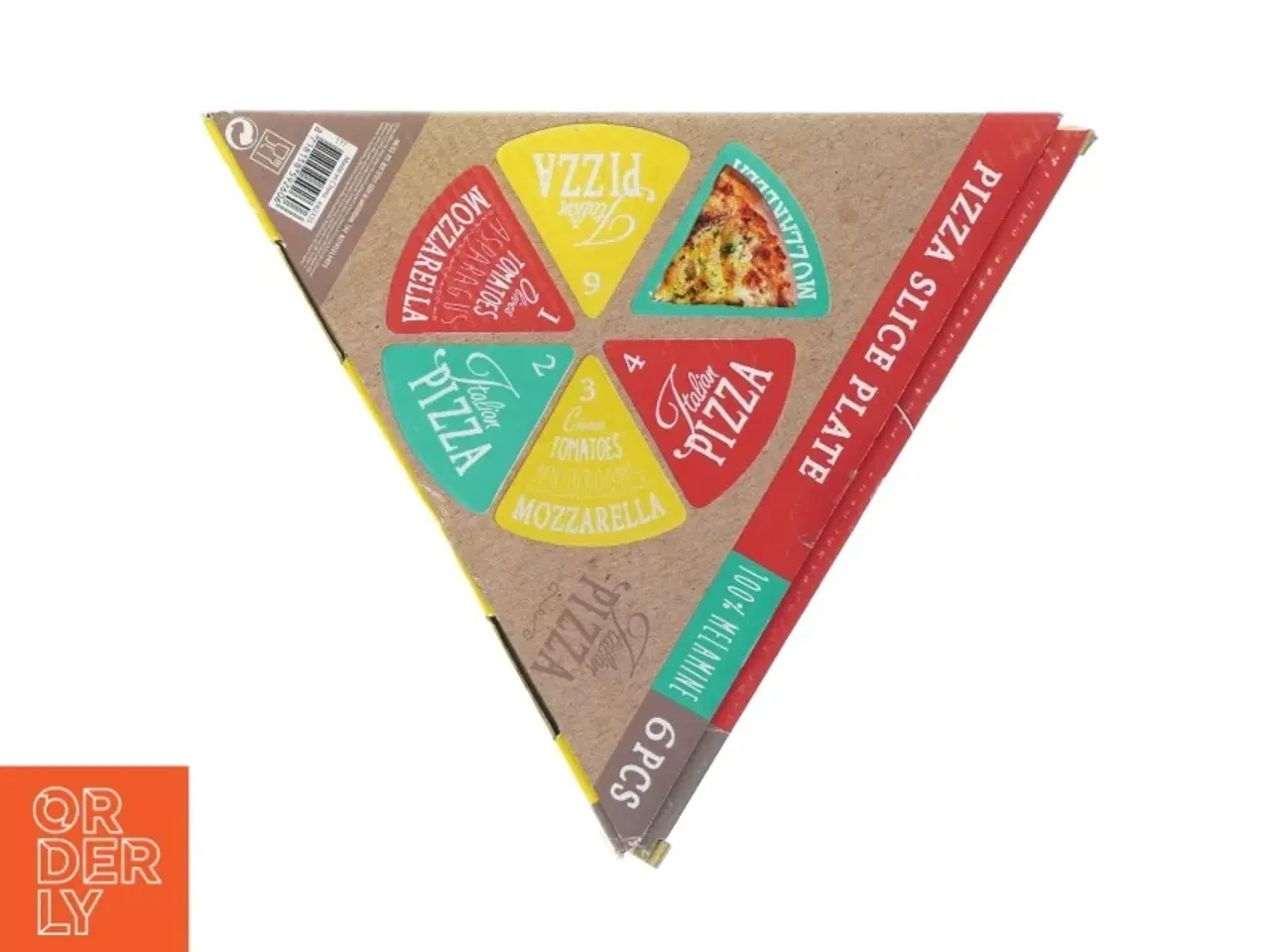 Billede 2 - nye Pizza slice plate (str. 23 x 22cm)