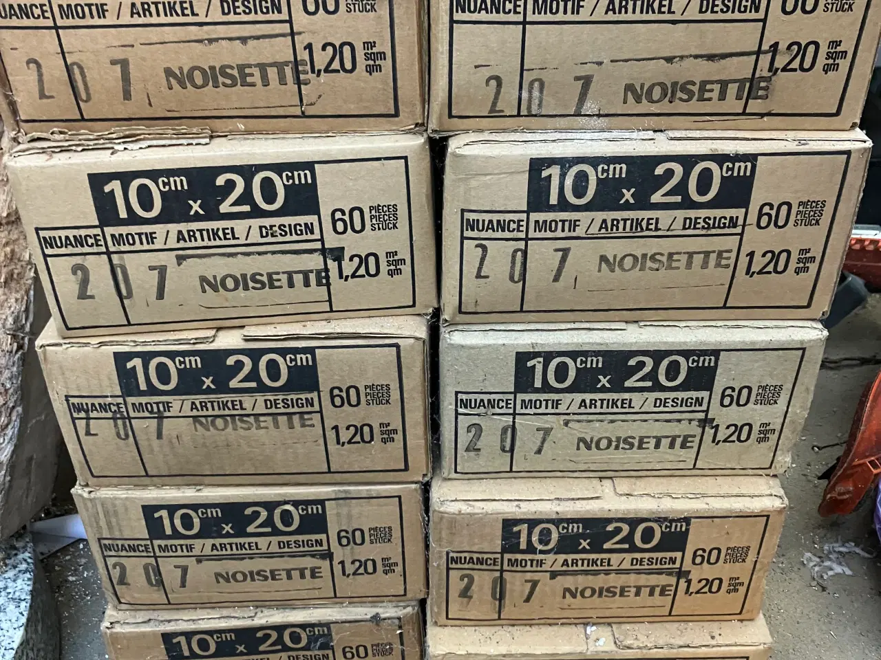 Billede 2 - Franske fliser, 12 kvm.