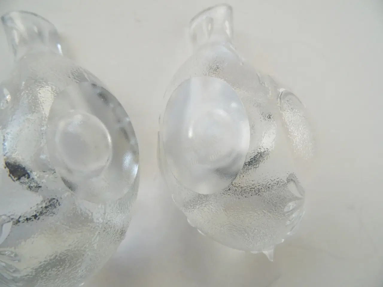 Billede 4 - Bjørn Wiinblad spurvestager i glas - 200,00 kr/par