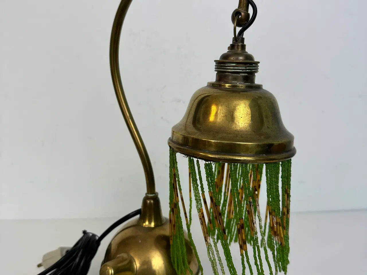 Billede 10 - Vintage messing bordlampe