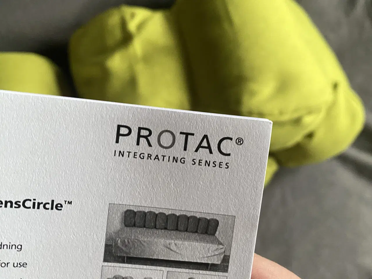 Billede 1 - Protac SensCircle sansestøtte limegrøn