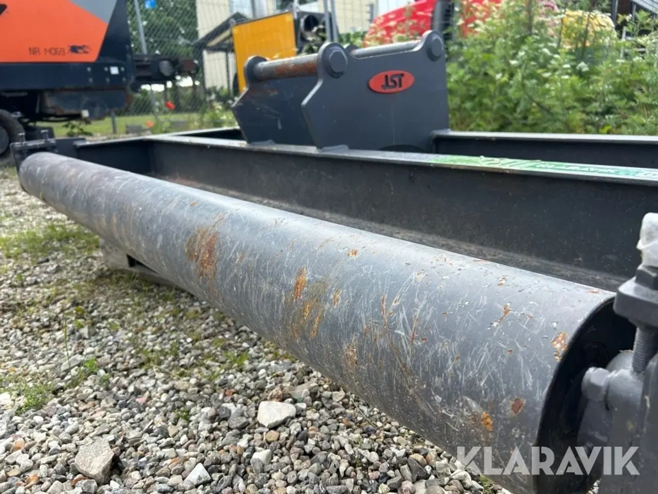 Billede 7 - Planeringsbjælke med tromle JST T3