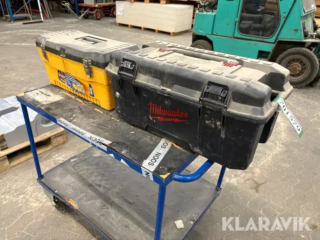 Billede 1 - Værktøjskasser Stack-on & Milwaukee uden indhold