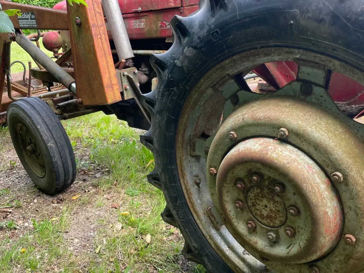 Billede 2 - Massey Ferguson 65 Massey Ferguson 65 med frontlæsser (momsfri)