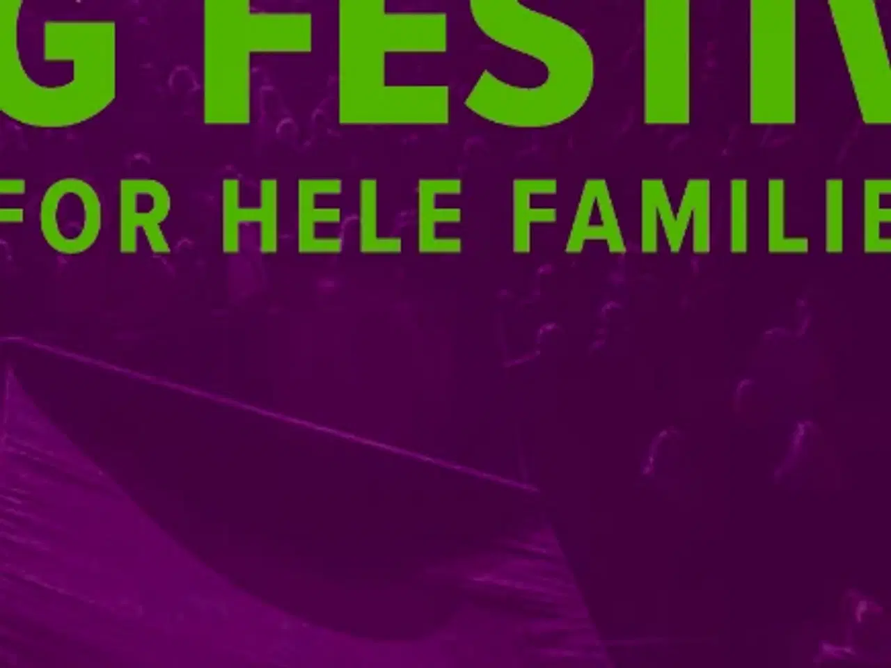 Billede 1 - Vig Festival partout, familie og camping