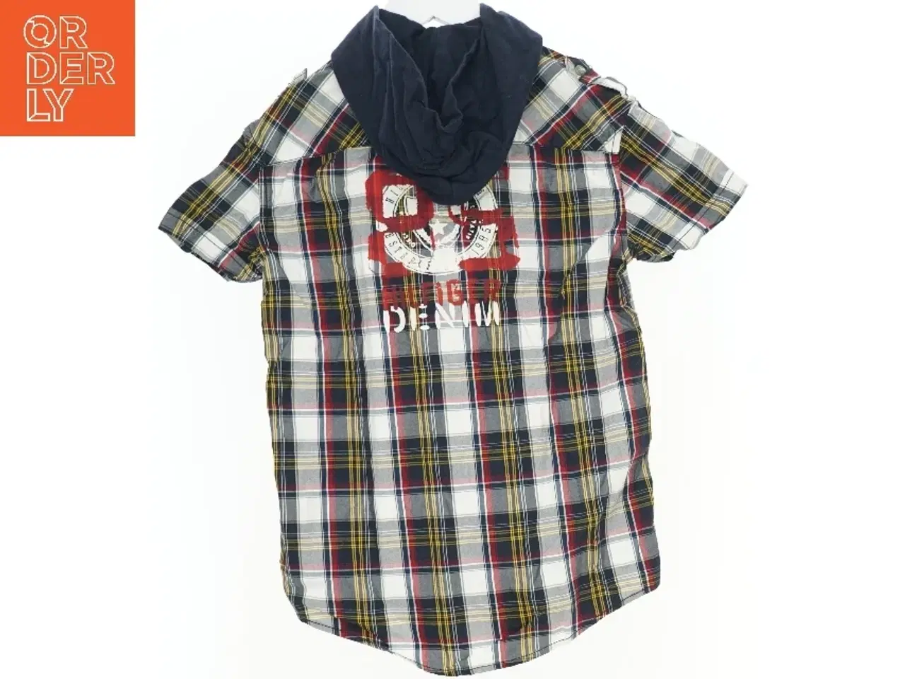 Billede 1 - Skjorte fra Tommy Hilfiger med hætte(str. 140 cm)