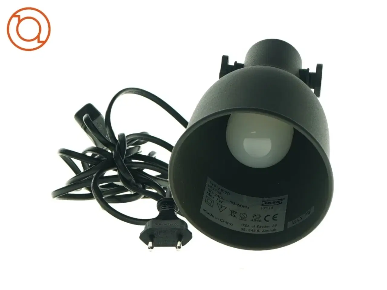 Billede 3 - Væglampe fra IKEA (str. 22 x 9)