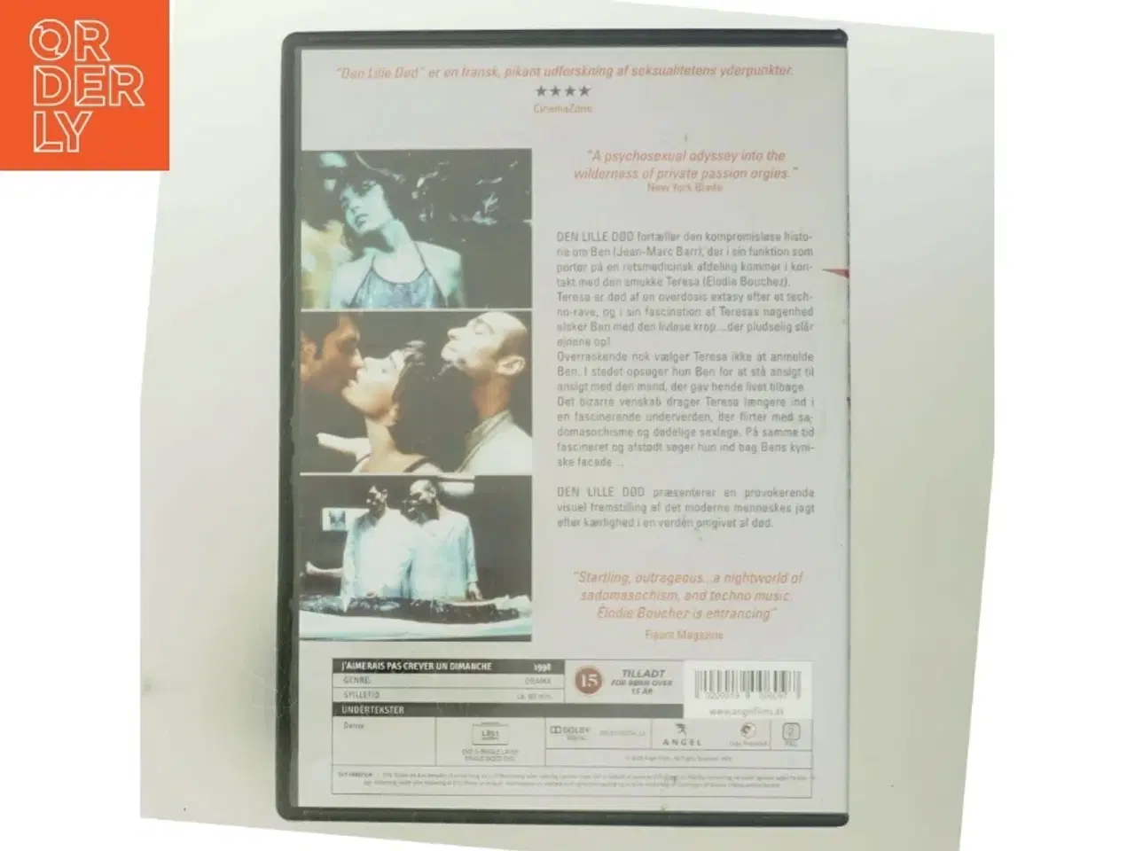 Billede 3 - Den lille død (1998) [DVD] med Élodie Bouchez (DVD)