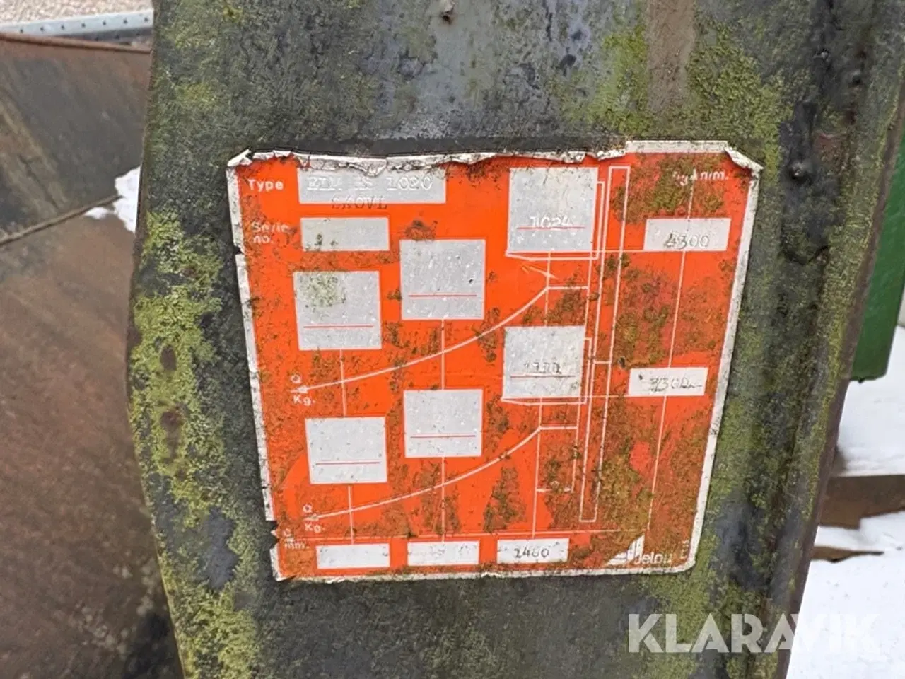 Billede 4 - Skovl ELM HS 1020 ELM HS 1020