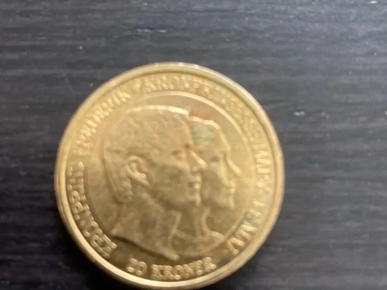 Billede 1 - 20  kroner mønter mfl.